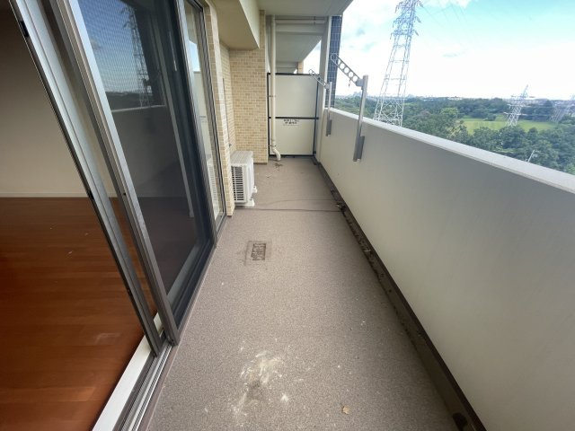 レイディアントシティ向ヶ丘遊園フランス街区のバルコニー