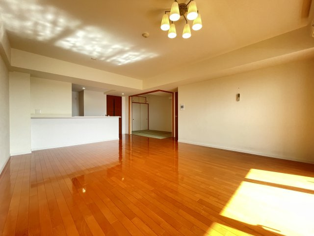 レイディアントシティ向ヶ丘遊園フランス街区の居間・リビング|LD18.2