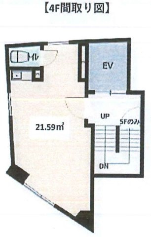 【間取り】 | バイリンクビル神宮前　4階