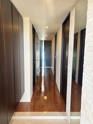 パークホームズ流山セントラルパークの玄関