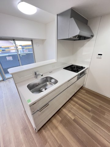 大阪市都島区中野町３丁目の賃貸マンションのキッチン