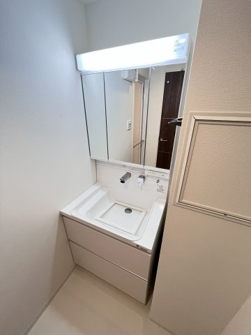 大阪市都島区中野町３丁目の賃貸マンションの独立洗面台