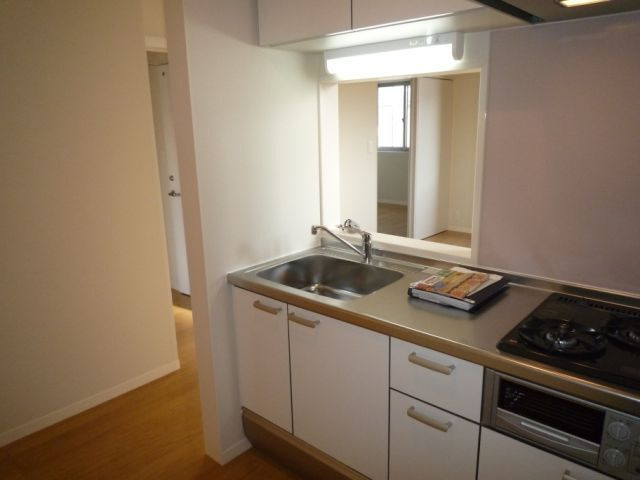 グリーンフォレストA棟のキッチン