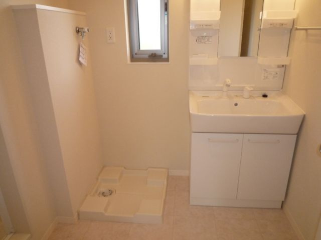 グリーンフォレストA棟の洗面所