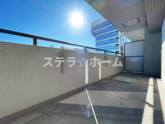 藤和シティホームズ吹田駅前のバルコニー|広々としたバルコニーです