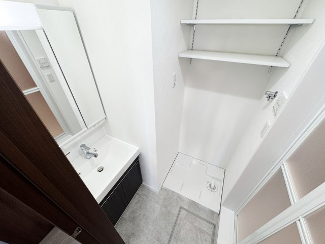 Regalest-F 古市2の洗面所|※写真は同じ施工会社のサンプル画像です。