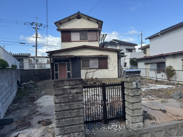 阪南市箱作　古家付き土地の外観