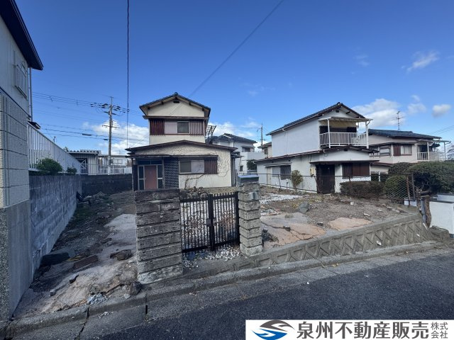 阪南市箱作　古家付き土地