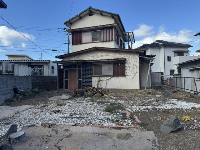 阪南市箱作　古家付き土地の外観