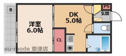 【間取り】 | プラザダイエー草津