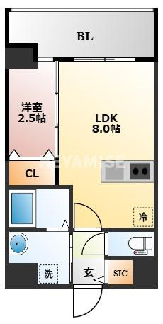 MODERN PALAZZO 長崎 Centralの間取り