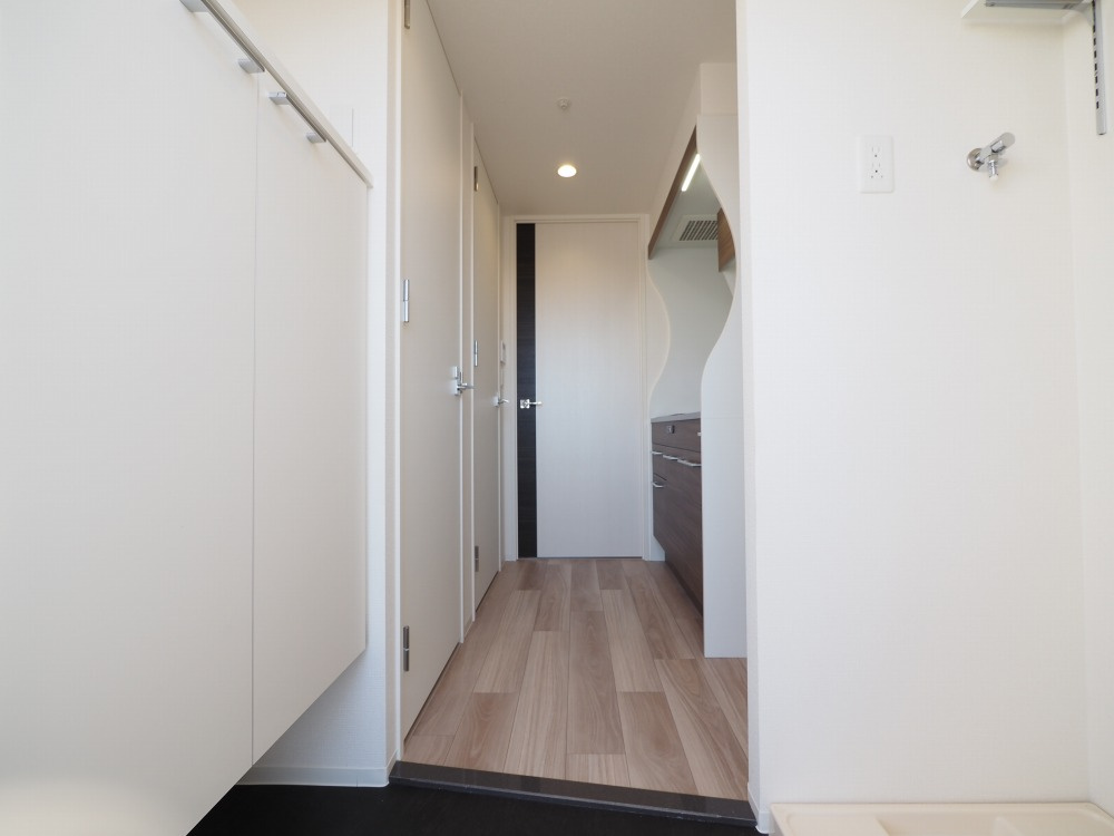 大阪市城東区放出西３丁目の賃貸マンションの玄関