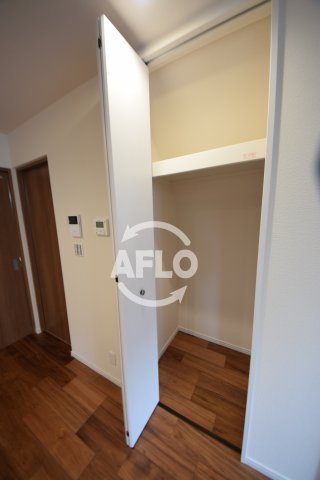 ルクシェ堂ヶ芝の収納|ルクシェ堂ヶ芝　クローゼット