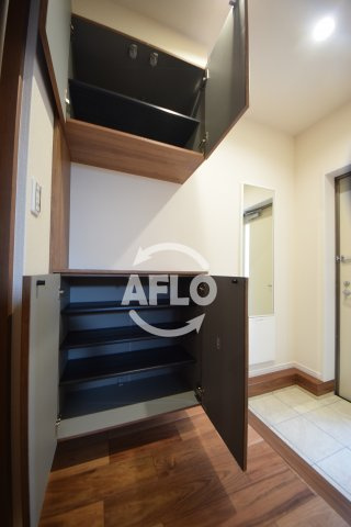 ルクシェ堂ヶ芝の収納|ルクシェ堂ヶ芝　クローゼット