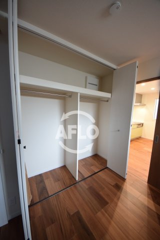 ルクシェ堂ヶ芝の収納|ルクシェ堂ヶ芝　クローゼット