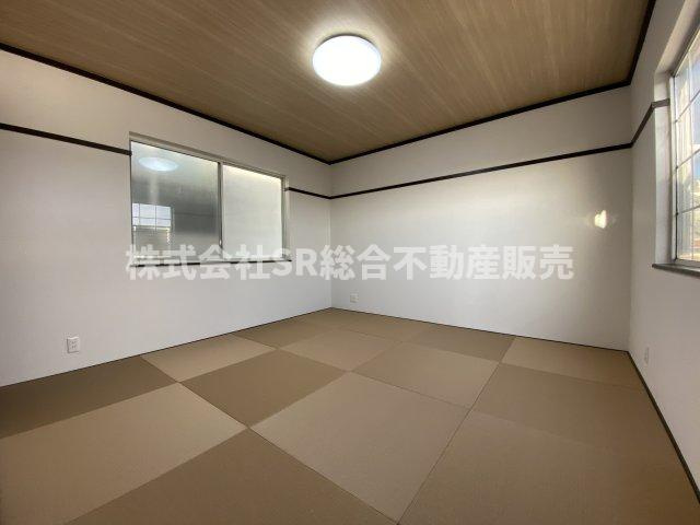 古箕輪1丁目中古テラスハウスの寝室|3F和室の畳は琉球畳♪オシャレで劣化もしにくいです！