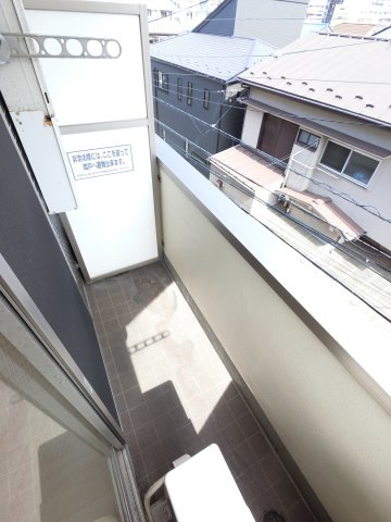 金太郎ヒルズ３９　のバルコニー
