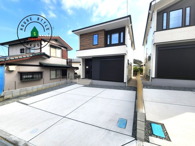 糟屋郡志免町桜丘３丁目第5-２棟（2号棟）の外観|デザイン性のある外観です。