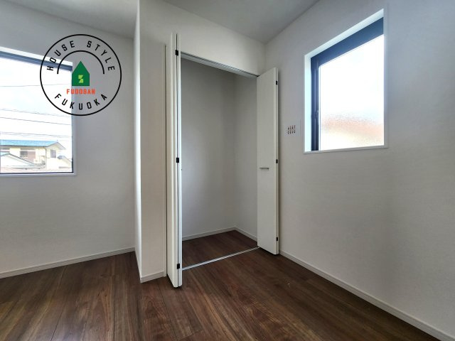 糟屋郡志免町桜丘３丁目第5-２棟（2号棟）の内観：施工例|収納には困りません。