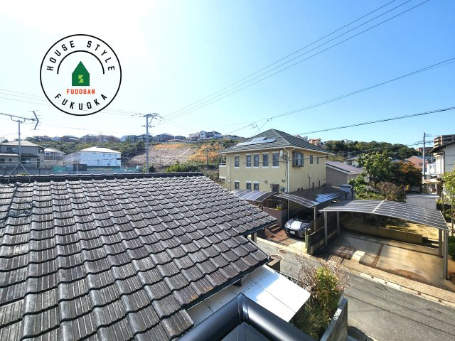 福岡市西区拾六町４丁目第１-２棟（B号棟）の展望|眺望や窓からの景色が良いと、家で過ごす時間も快適です。