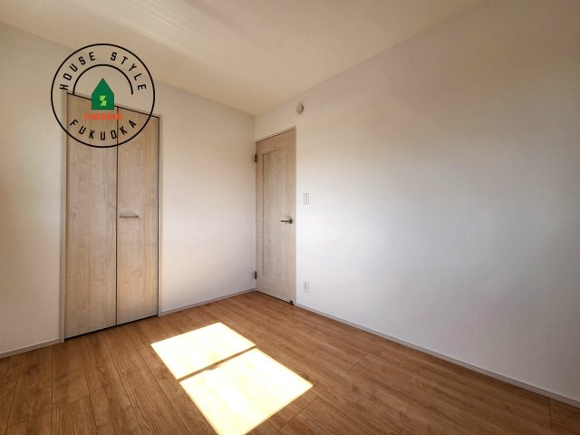 福岡市西区拾六町４丁目第１-２棟（B号棟）の和室|将来的に、琉球畳を引きまして和室風にすることも可能です。