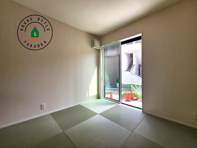 福岡市中央区笹丘２丁目第1-5棟（4号棟）の内観：施工例|将来的に、琉球畳を引きまして和室風にすることも可能です。