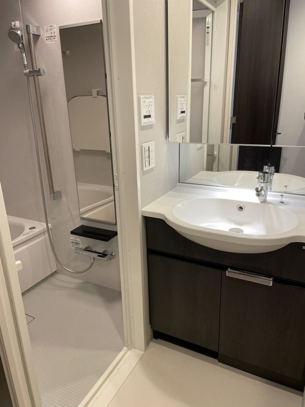 パレステージ西日暮里Ⅱの独立洗面台