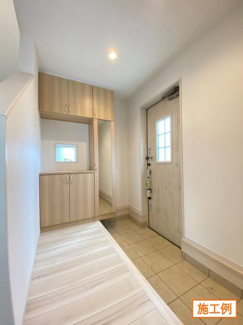 【内観：施工例】 | 横浜市汲沢　新築一戸建て　全1棟 | 同施工会社施工例（キッチン）