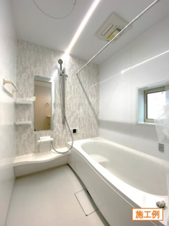 【内観：施工例】 | 町田市野津田町　新築分譲住宅　全2棟/今回販売1棟 | 同施工会社施工例（洗面）