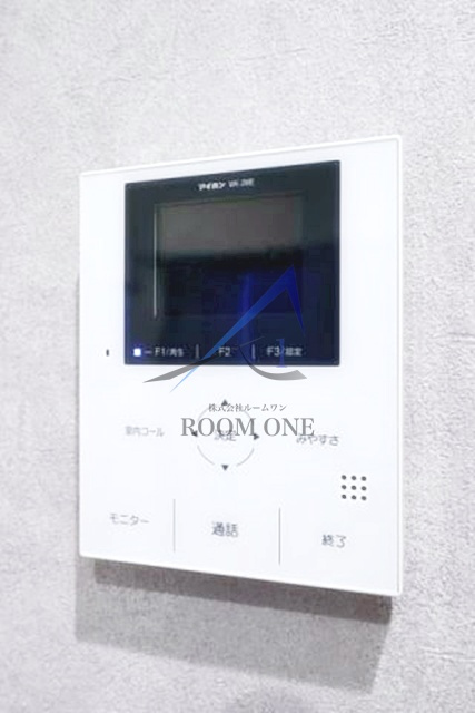 ウイスタリア東五反田ビルのセキュリティ|モニター付インターホンです。