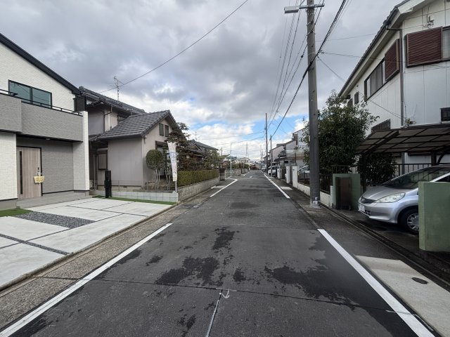 【仲介手数料無料／中川区】グラファーレ名古屋市中川区中須町2期①の前面道路含む現地写真