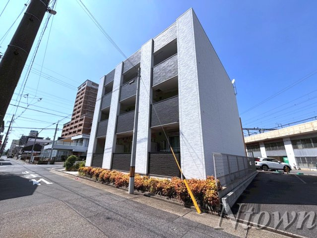 【外観】 | サンライズ亀島 | 外観は落ち着いています