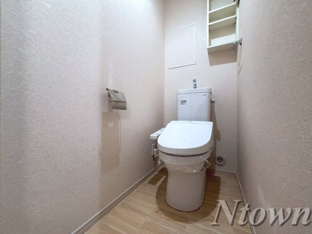 【トイレ】 | サンライズ亀島 | 落ち着いたトイレです
