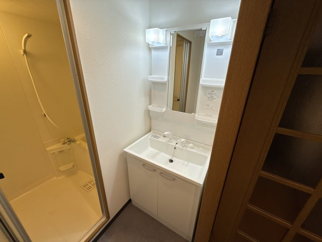 フラットフォーの洗面所