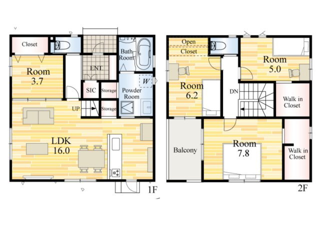 【間取り】の画像