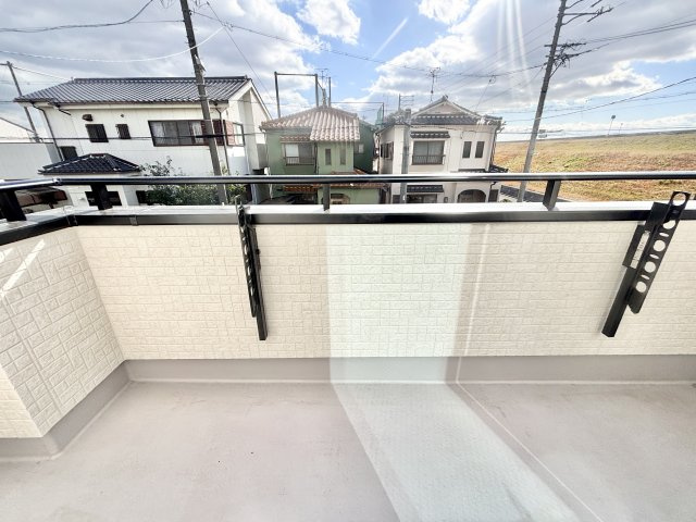【仲介手数料無料／中川区】グラファーレ名古屋市中川区中須町2期②のバルコニー