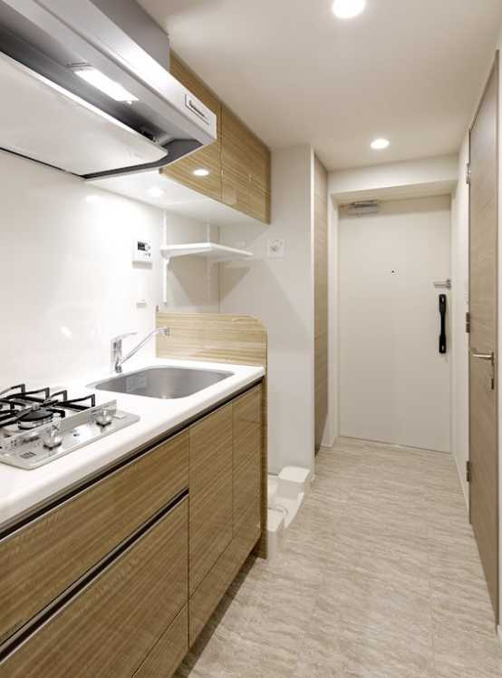ステラメゾン三軒茶屋　駅近　高層階　オートロックのキッチン