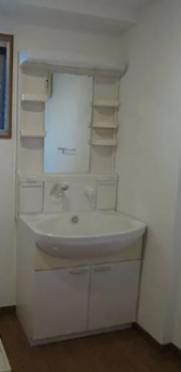 ペリグリンアパートメントの洗面所