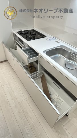 TRIOVE JR久留米駅前のキッチン|実際のお部屋の写真です