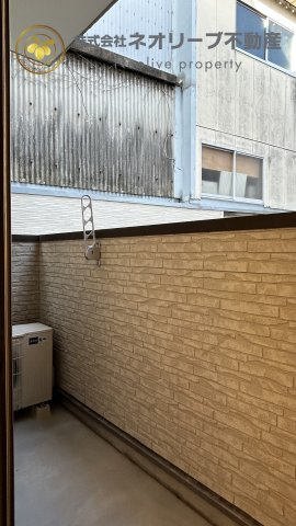 TRIOVE JR久留米駅前のバルコニー|実際のお部屋の写真です