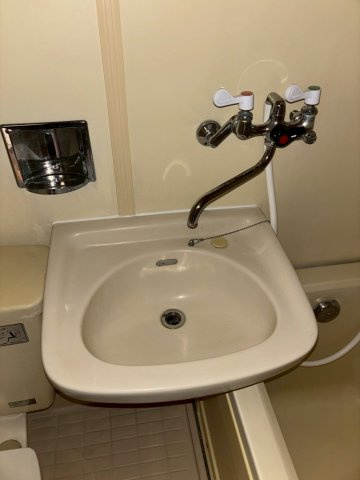 デュークハイツクロガネの洗面所