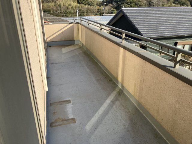 杉山町字新松丘58番2貸家のバルコニー