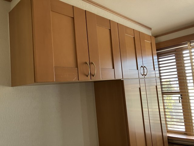 杉山町字新松丘58番2貸家の玄関