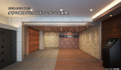 フォーリアライズ北三国ヶ丘のエントランス