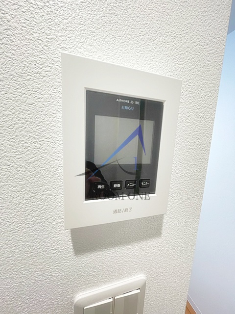 ミハス蓮根のセキュリティ|モニター付きインターホンです。