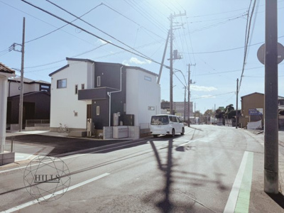 【前面道路含む現地写真】 | 柏市花野井