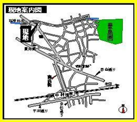 シーダンハイツ道楽橋の地図|★現地案内図★