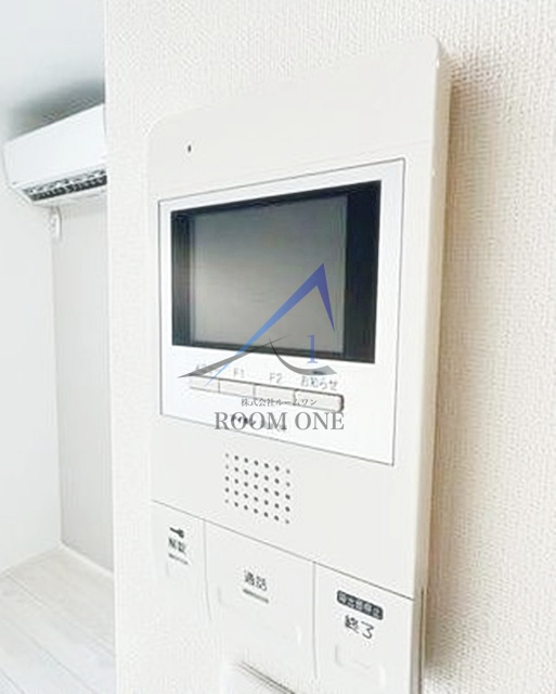 赤羽terraceのセキュリティ|モニター付きインターホンです。