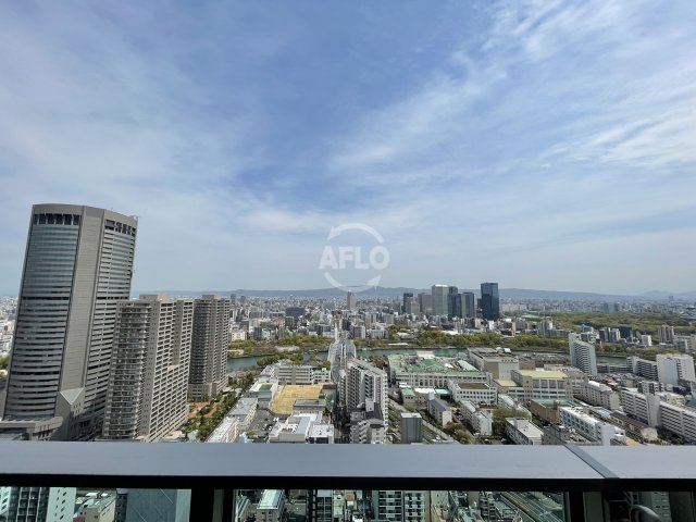ジオタワー南森町　堀川小学校区の展望|ジオタワー南森町　眺望