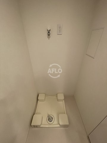 ジオタワー南森町　堀川小学校区の設備|ジオタワー南森町　室内洗濯パン